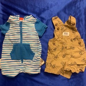 Baby shark outfit / Baby Overalls